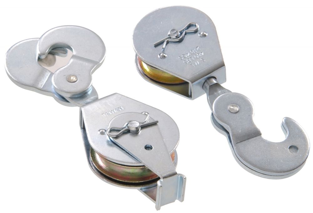 Block and Tackle Set Single Sheave 2in