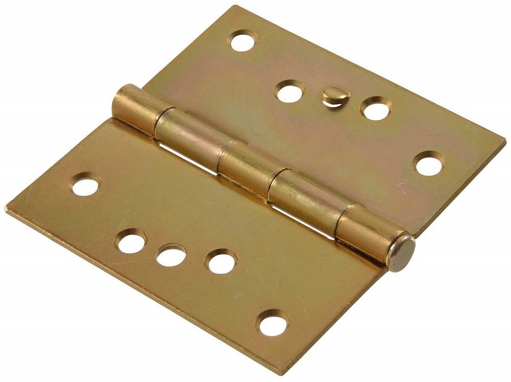 Hinge Door Security Stud Zinc/Yellow Dichromate 4in (852866)