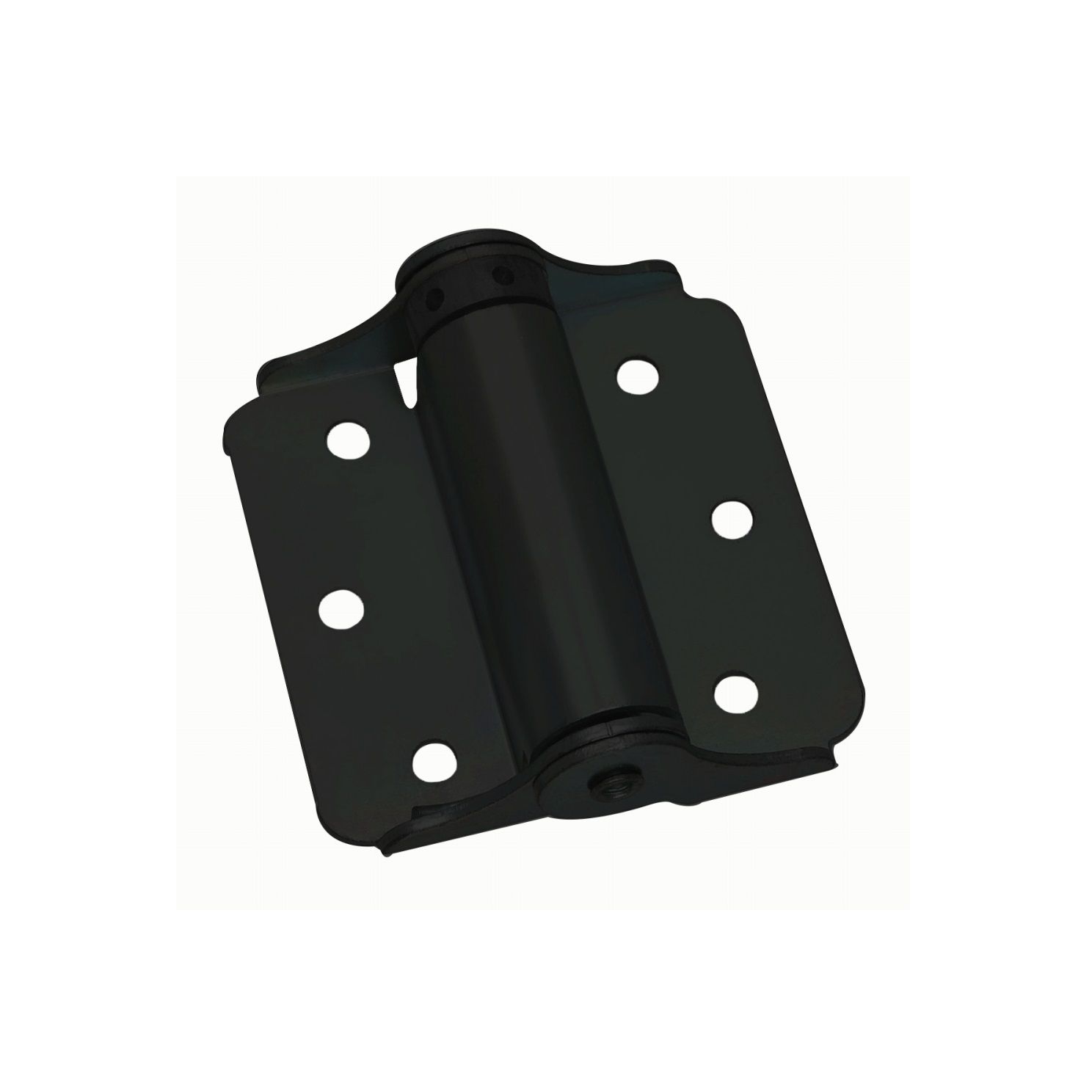 Hinge Door Adjustable Spring Black 3in