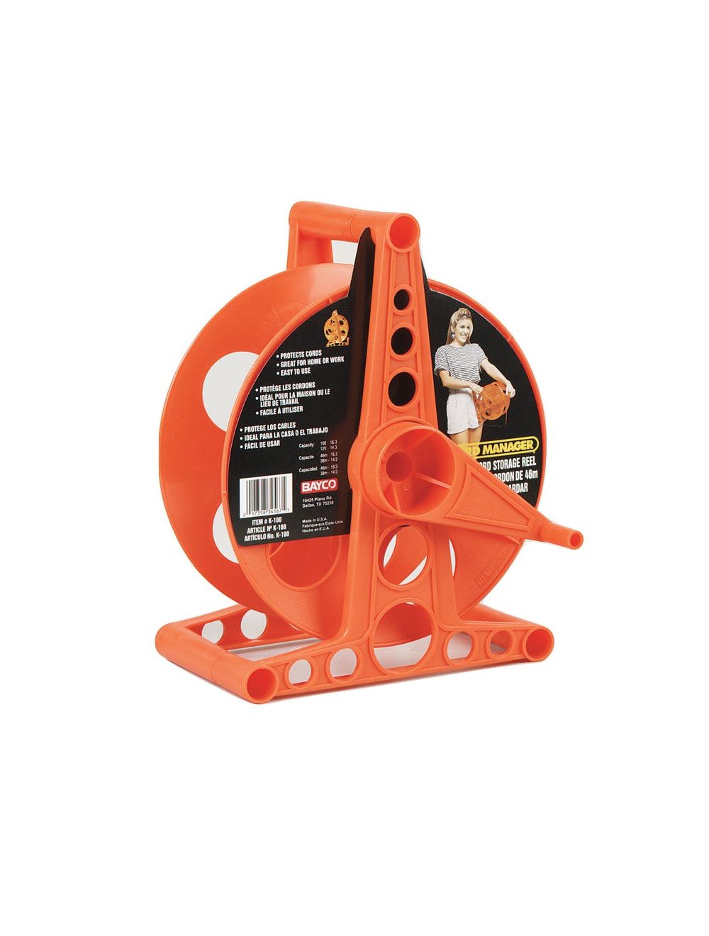 Cord Reel With Stand 150ft  H&B Hardware and Lumber Inc