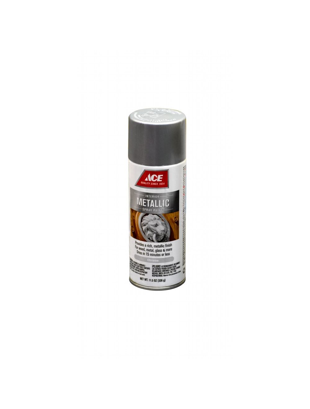 Ace 12oz Gloss Satin Black Premium Enamel Spray Paint