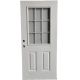 Fiberglass Door 1/2 French 9 Lite 36in x 80in