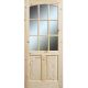 Curve-Top Door Half French Pine 30in x 80in