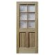 Cedrorana Door Half French 6 Lite 30in x 80in