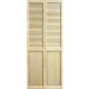 Bifold Door Half-Louvre Pine 24in x 79in
