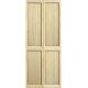 Bifold Door Solid-Panel Pine 32in x 79in (pair)