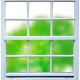 Window Sash Aluminium 36in x 38in