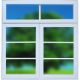Window Casement UPVC Side/Top Push Out 48in x 50in