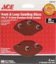 80 Grit Hook And Loop (Velcro) Vented Sanding Discs 5pk