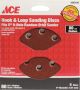80 Grit Hook And Loop (Velcro) Vented Sanding Discs 5pk