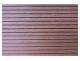Wood Plastic Composite Decking Hollow Redish Brown