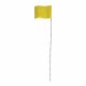 Glo Yellow Marking Flag 21in