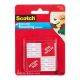Scotch Removable Foam Mounting Squares 1in x 1in 16pk
