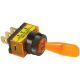 On/Off Amber Illuminated Toggle Switch K801
