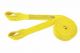 Nylon Yellow Recovery Strap With Loops