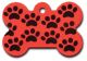 Tag Bone Black On Red (138025)