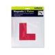 L-Plate Fully Magnetic Learning Ls (pair)