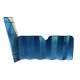 Sunshade Chrome/Teal 24in x 58in (12.101)