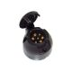 7 PIN Black Plastic Trailer Socket (EL074)