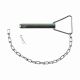 Trailer Jack Pull Pin with Chain and Drive Screw 9/16in