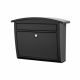 Dal Rae Architectural Mailbox with Lock Black
