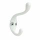 Coat and Hat Hook White (5293097)