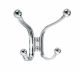 York Lyra Quad Hook Chrome (53570)