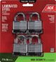 Padlock 1-1/2in 4pc (5031661)