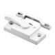 Sash Window Lock Vinyl White (5492806)