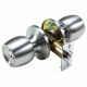 Lucky Bed/Bath Lock Stainless Steel (T1030)