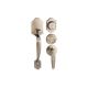 Toledo Handle Set Double Cylinder Antique Brass (V1601GRAVUS5)