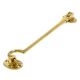 Cabin Hook Brass 8in (HE103L)