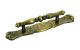 Pull Antique Brass with Plate (BP176CAE)