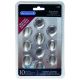 KNOB BRUSH CHROME 10PK 1875423