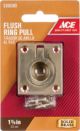 Pull Flush Ring Brass 1-3/8in (5300389)