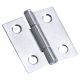 Butt Zinc Plated 2in x 1-1/2in