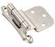 Hinge Self Closing Chrome Crank 3/8in (BP7928-26) pair