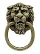 Pull Lion Head Antique English 1-3/8in (BP888AE)