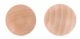 Knob Unfinished Wood 1-1/2in (BP813WD) pair