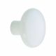Knob Ceramic White 1-1/2in (217WHT)
