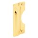 Latch Shield Out Swing Brass 6in (5025259)