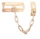 Door Security Chain Polished Brass 3.9in (50400)