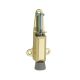 Door Stop Kickdown Lock Brass 5in (5302203)