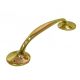 Handle Bow Polished Brass 7-1/4in (HA182P)