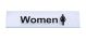 Sign Women 3in x 9in (5016399)