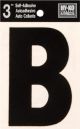 Letter B Self Adhesive 3in