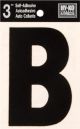 Letter B Self Adhesive 3in