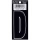 Letter D Self Adhesive 3in