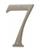 Number 7 House Satin Nickel