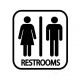 Sign Restrooms 5in x 7in (5016324)